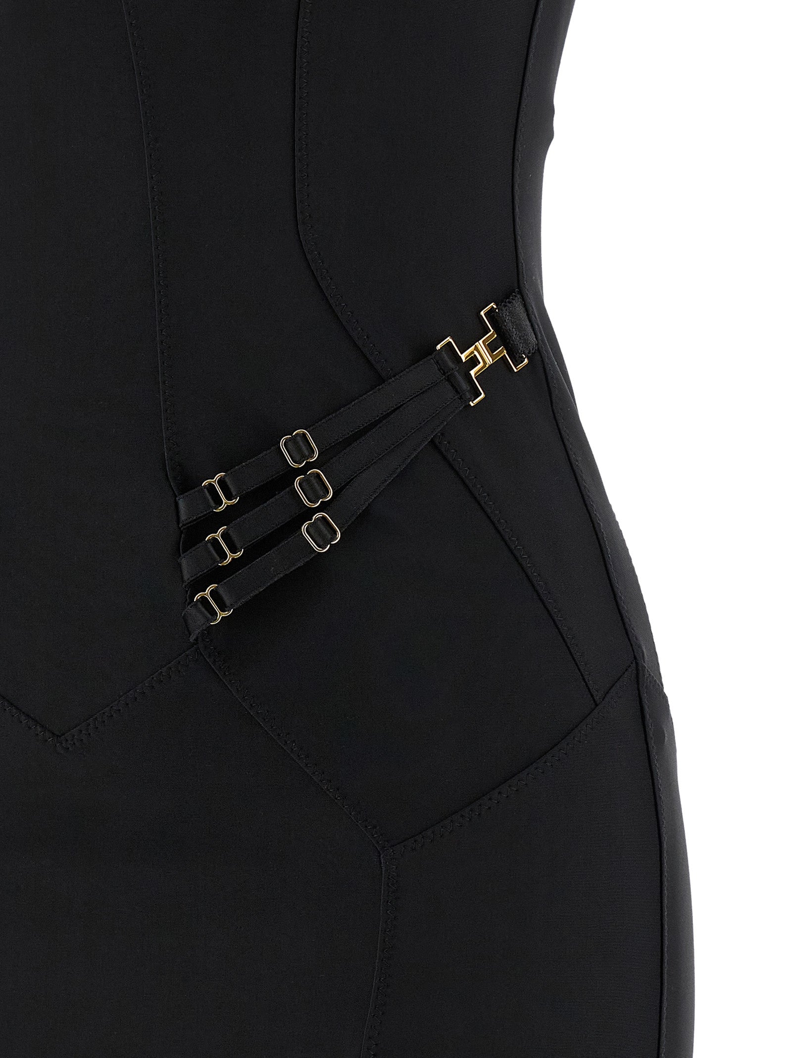 Elisabetta Franchi Corset Dress