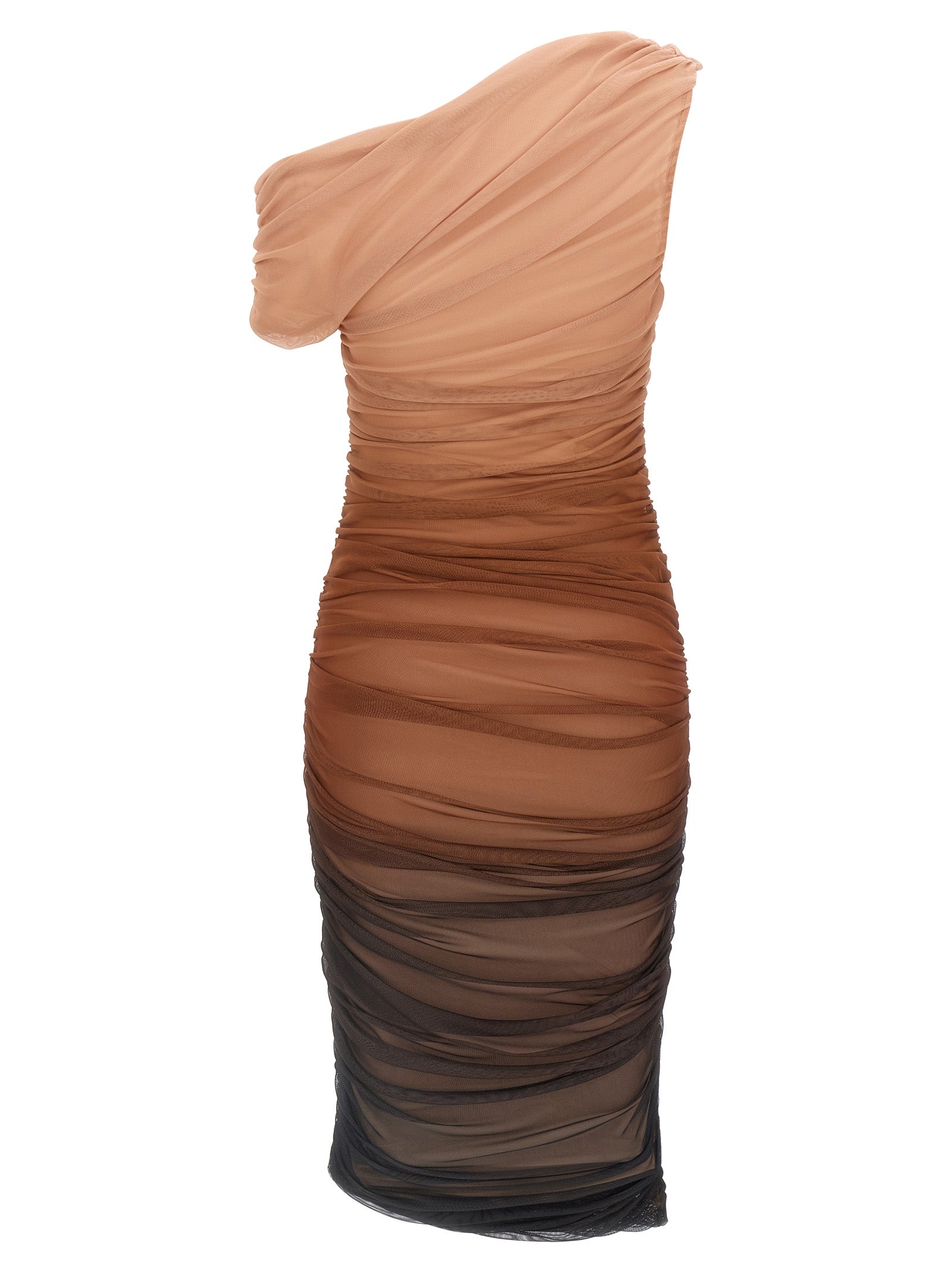 Elisabetta Franchi Dégradé Tulle Dress