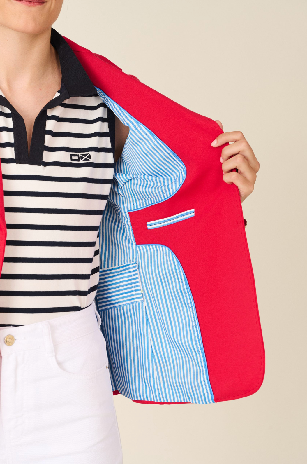 ADELE PUNTO MILANO Blazer in Red