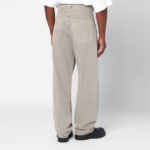 AGOLDE Beige jeans in regenerated denim