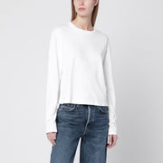 AGOLDE White organic cotton top