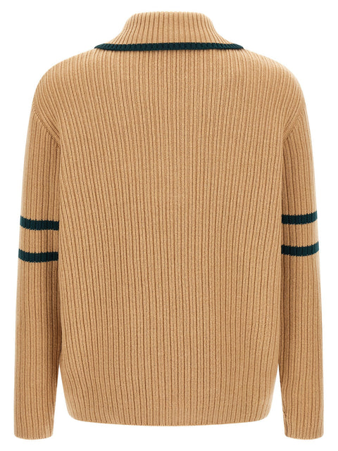 Lacoste Beige Archive Edition Sweater