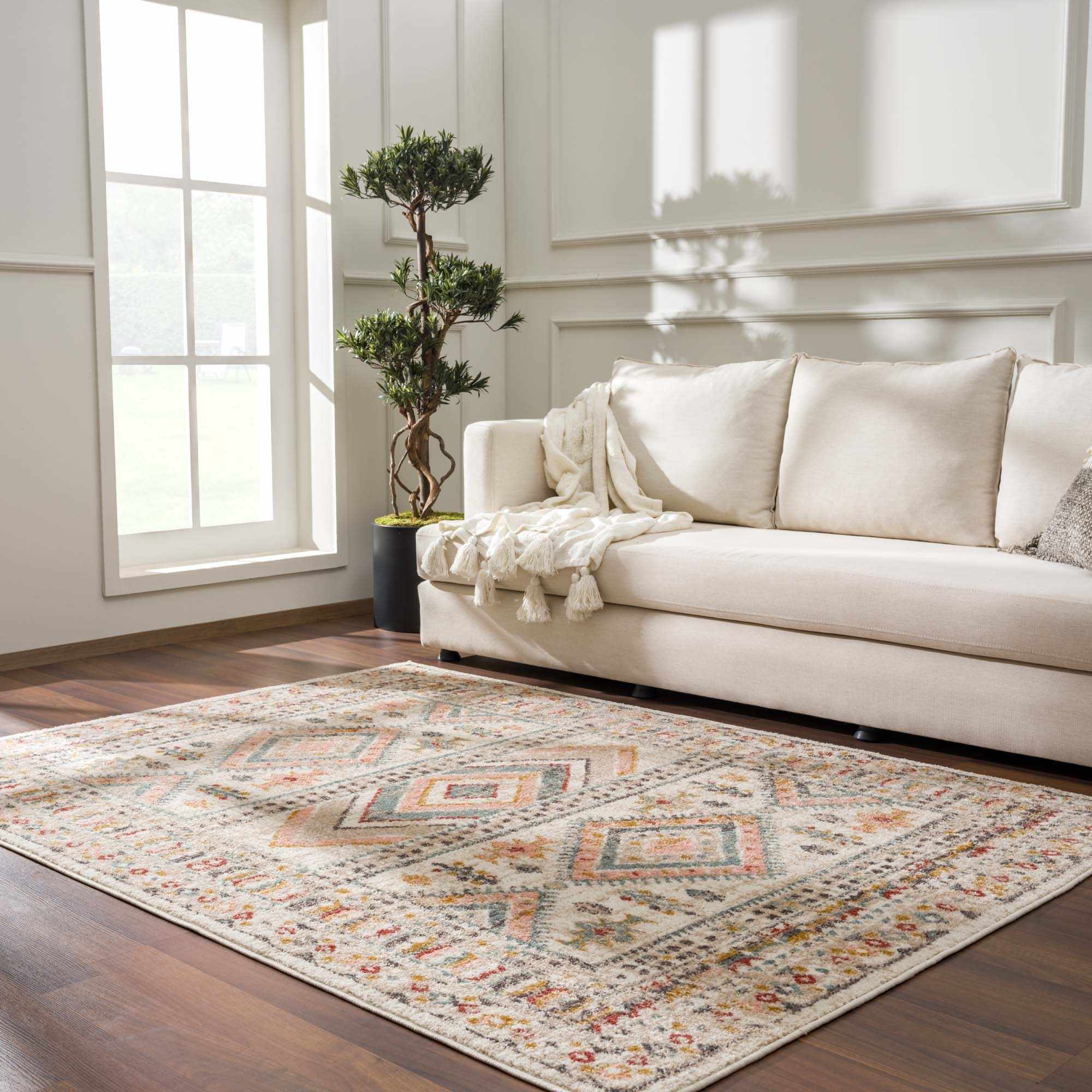 Diem Area Rug-Rugs-Hauteloom-2'7" x 7'3" Runner-Urbanheer