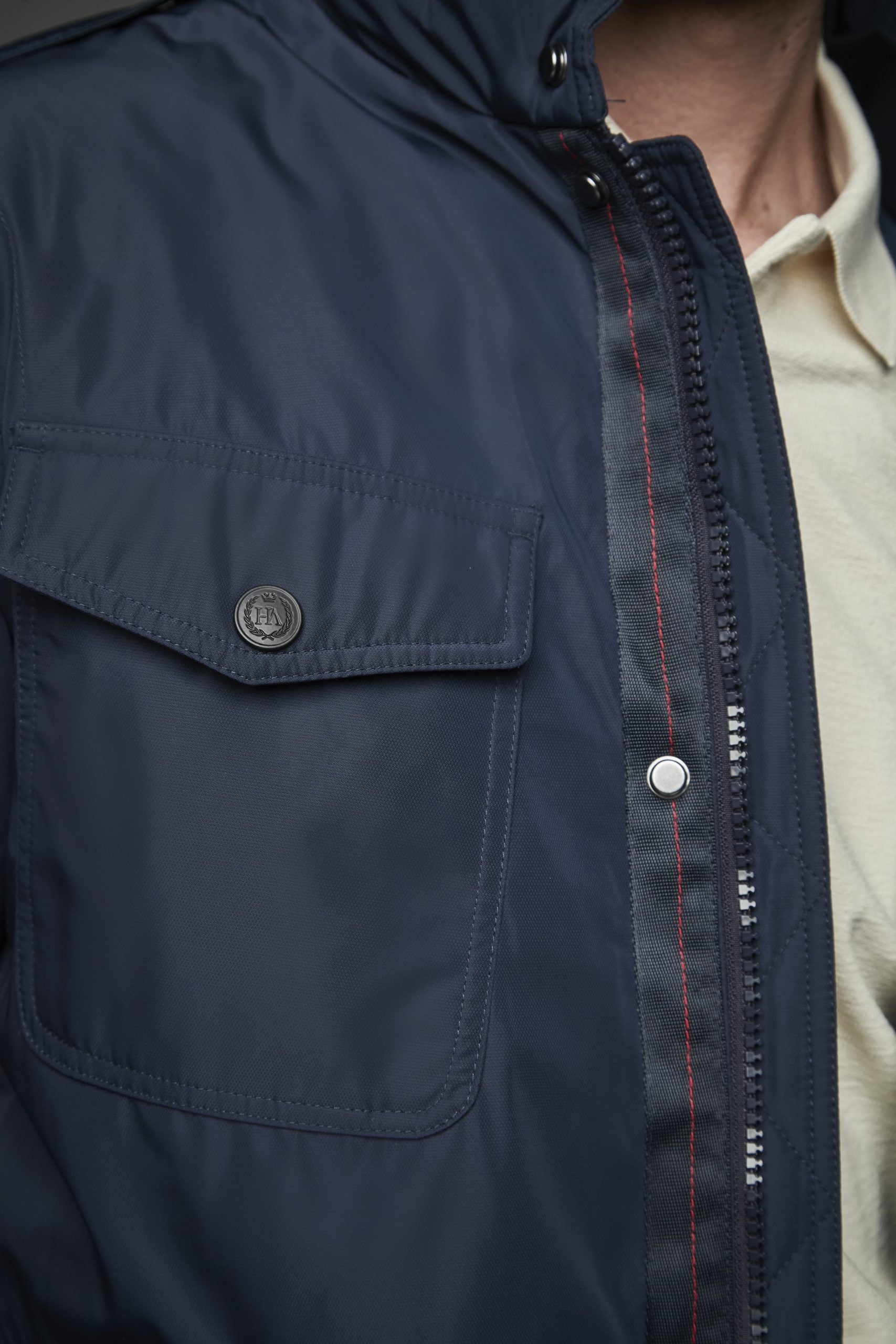Men Short jacket ALAN NAVY-Jacket-Henry Arroway-S-Navy-Urbanheer