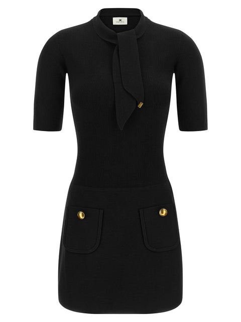 Elisabetta Franchi Scarf Dress
