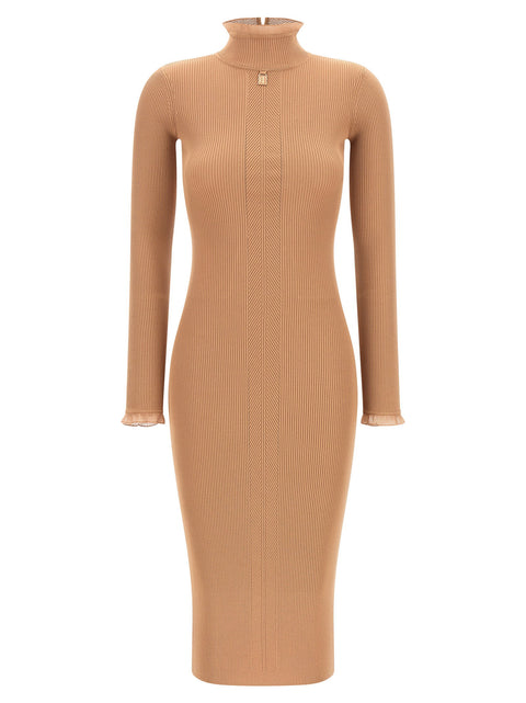 Elisabetta Franchi Ribbed Knit Dress