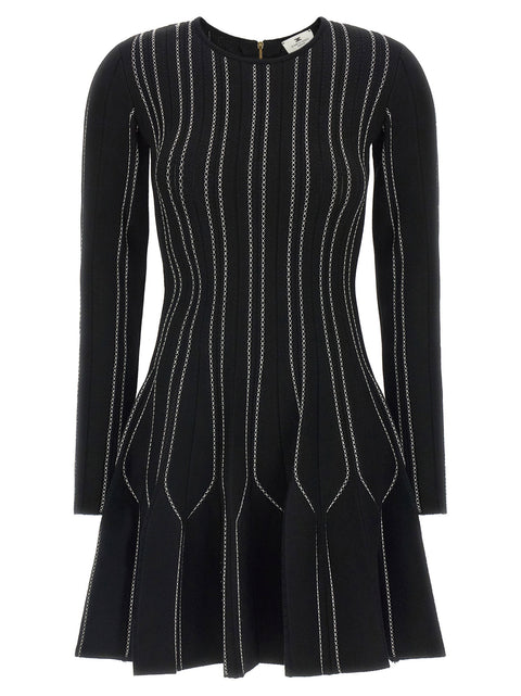 Elisabetta Franchi Origami Knit Dress