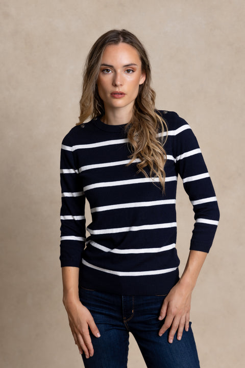 AMANDA crew-neck jumper