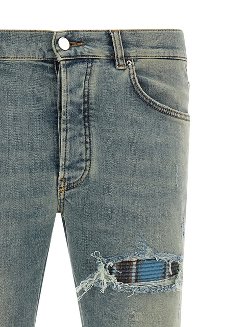 Amiri Flannel Mx1 Jeans