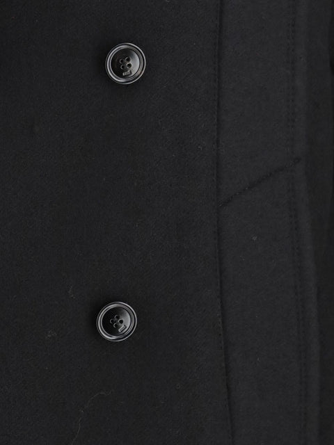 AMI PARIS Coats BLACK