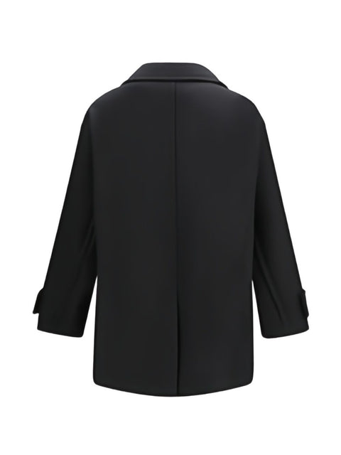 AMI PARIS Coats BLACK