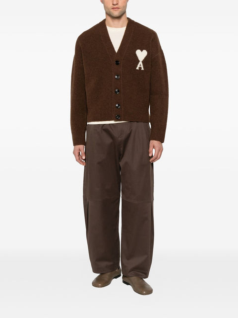 AMI PARIS Sweaters BROWN