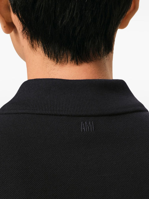 AMI PARIS T-shirts and Polos BLACK