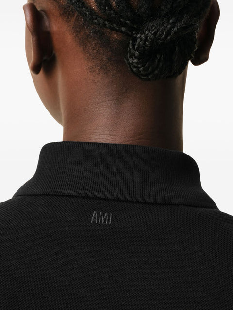 AMI PARIS T-shirts and Polos BLACK