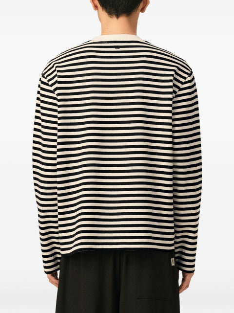 AMI PARIS T-shirts and Polos BLACK