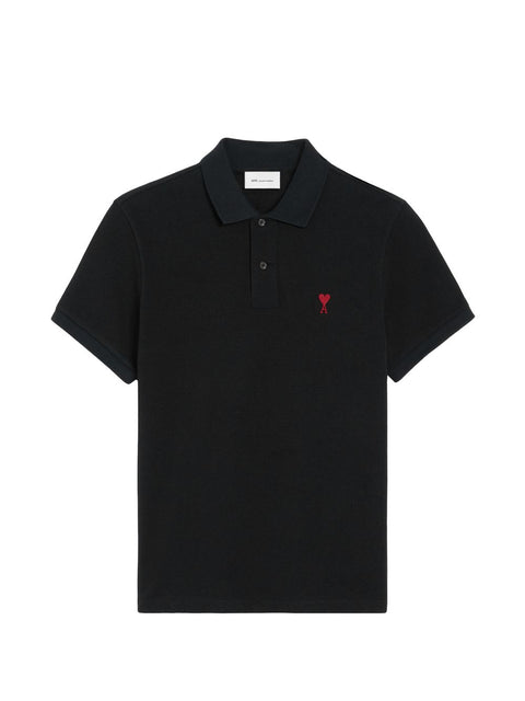 AMI PARIS T-shirts and Polos BLACK