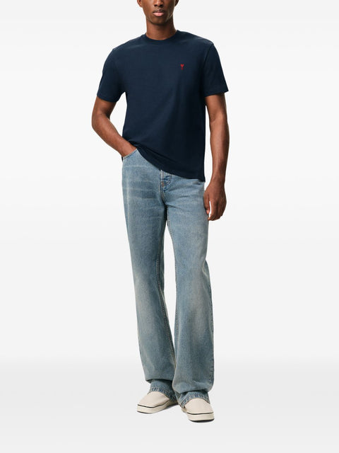 AMI PARIS T-shirts and Polos NAVY