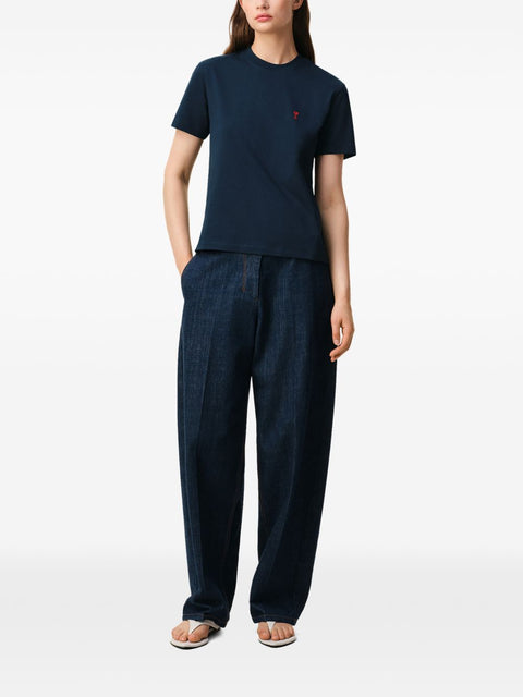 AMI PARIS T-shirts and Polos NAVY