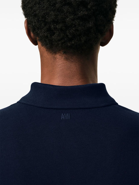 AMI PARIS T-shirts and Polos NAVY