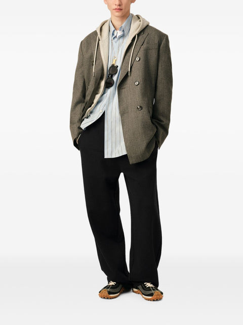 AMI PARIS Trousers BLACK