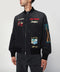 AMIRI Black cotton and nylon bomber jacket