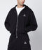 AMIRI Black cotton-blend zip sweatshirt