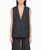 AMIRI Blue cotton waistcoat