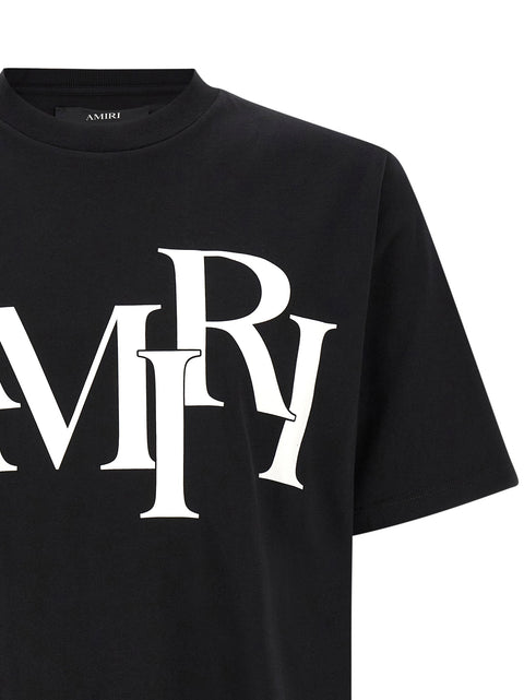 Amiri Staggered Logo T-shirt