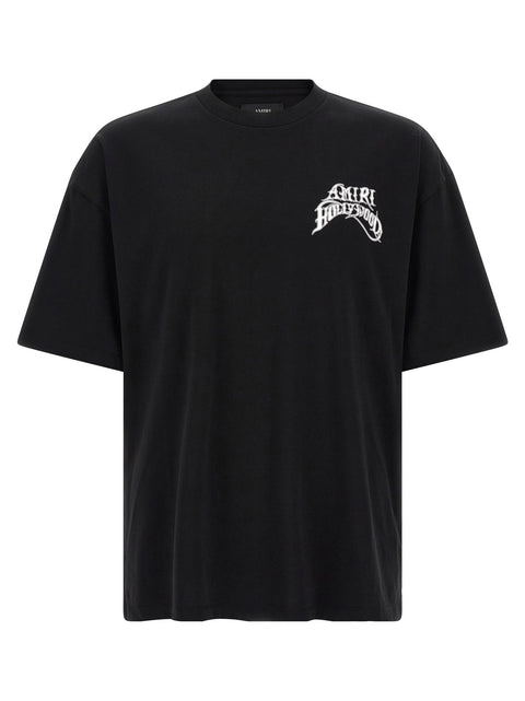 Amiri T-shirt With Hollywood Lj Skate Logo