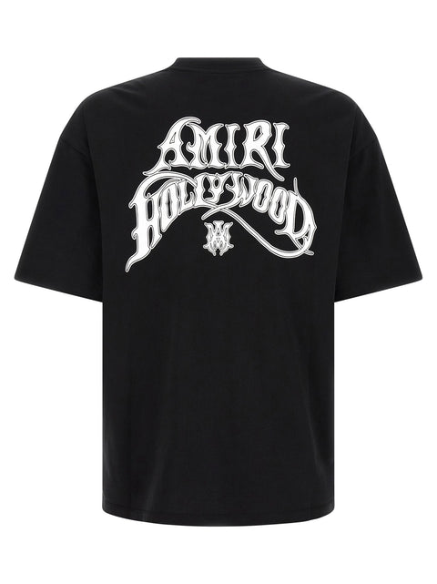 Amiri T-shirt With Hollywood Lj Skate Logo