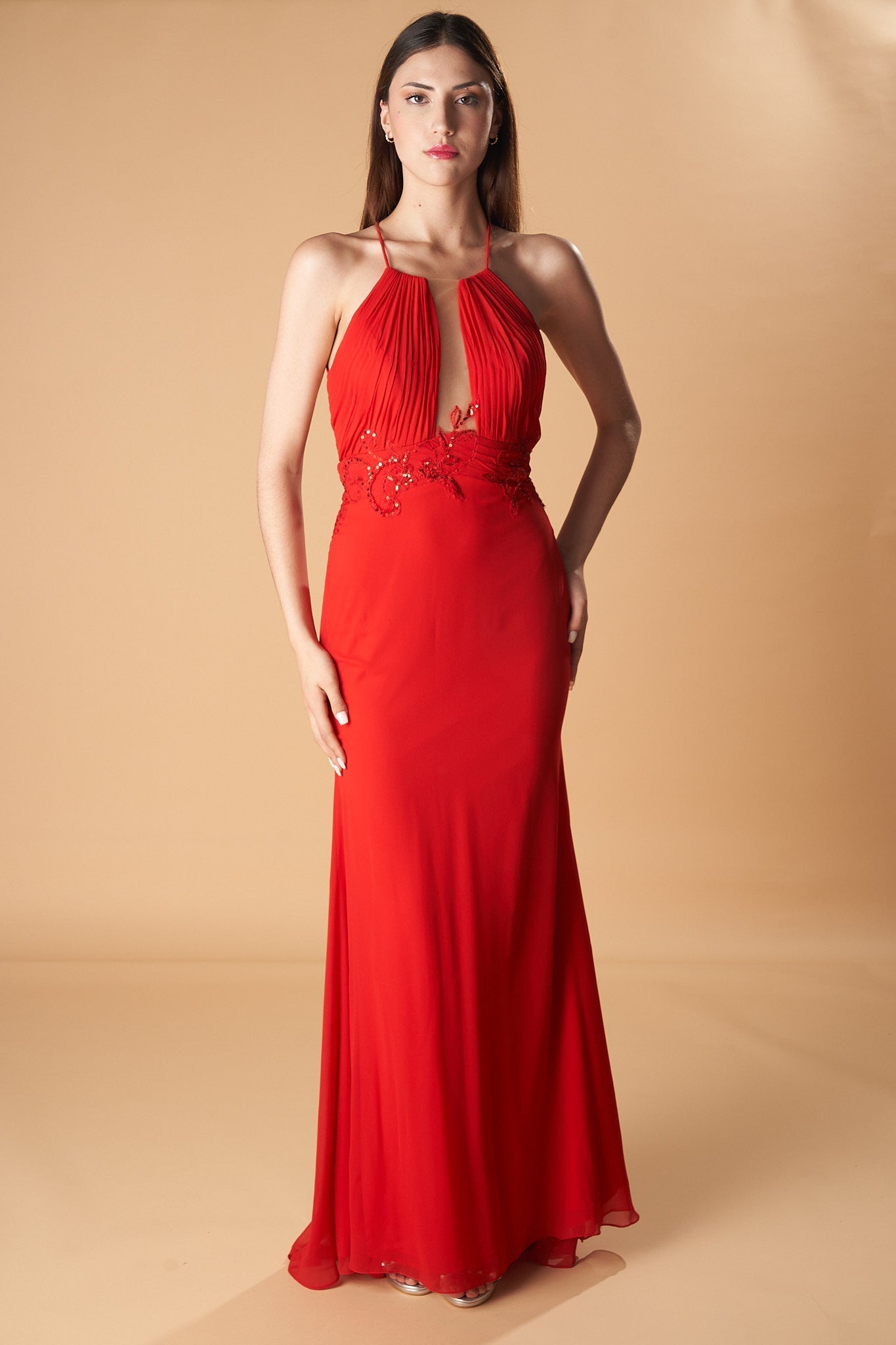 ARAGONITO-VESTIDOS LARGOS-Ceylan Bcn-RED-S-Urbanheer