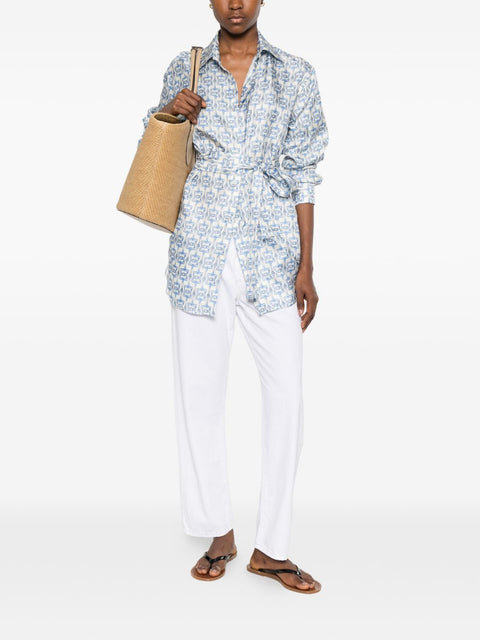 ARCHIVIO '67 Shirts LIGHT BLUE