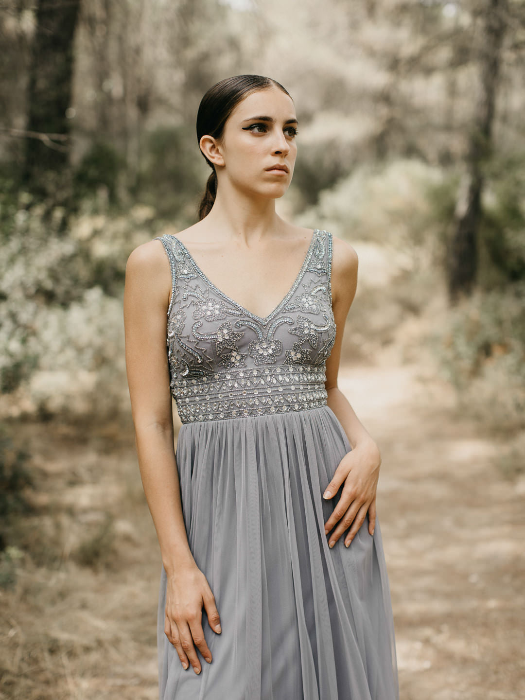 ARIADNA MAXI LIGHT GREY-VESTIDOS LARGOS-Ceylan Bcn-LIGHT GREY-XXS-Urbanheer