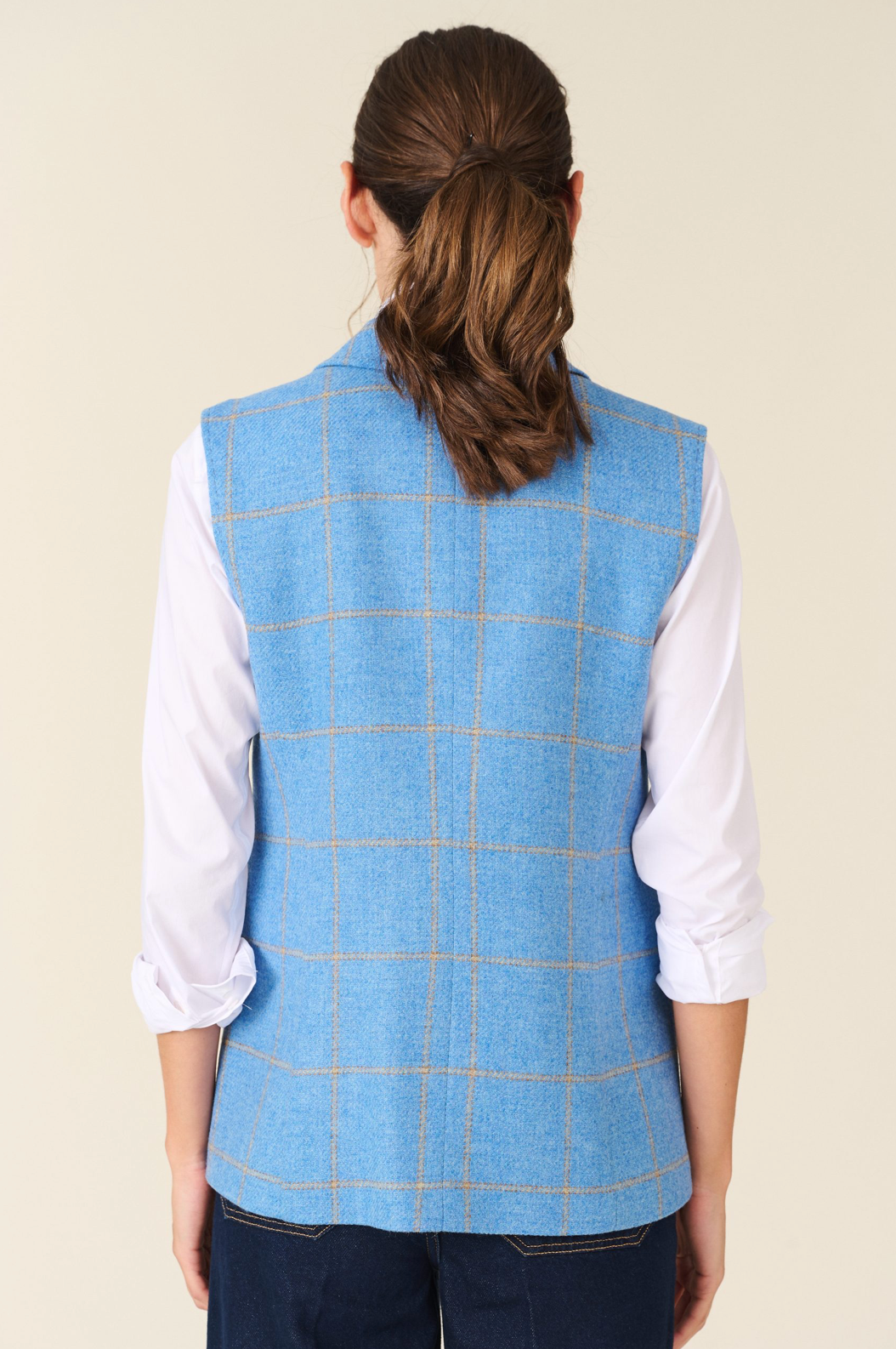 ATENEA Vest in Blue