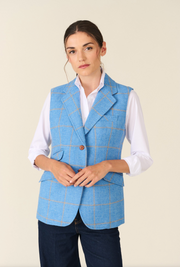 ATENEA Vest in Blue