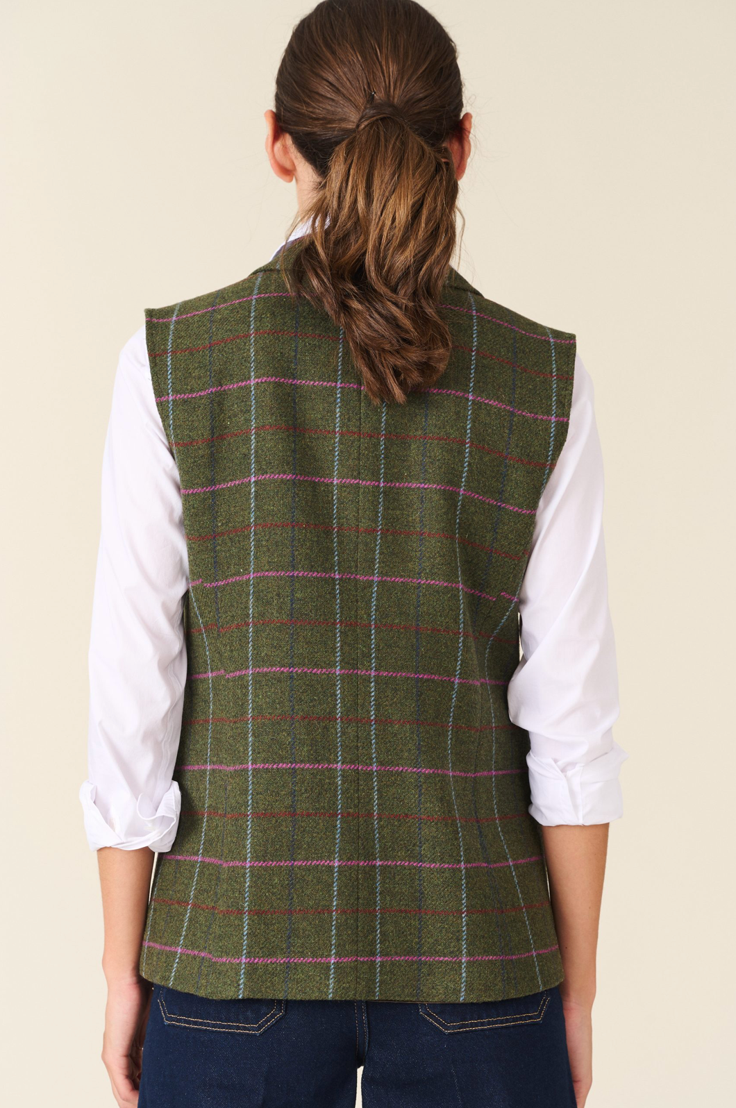 ATENEA Vest in Green