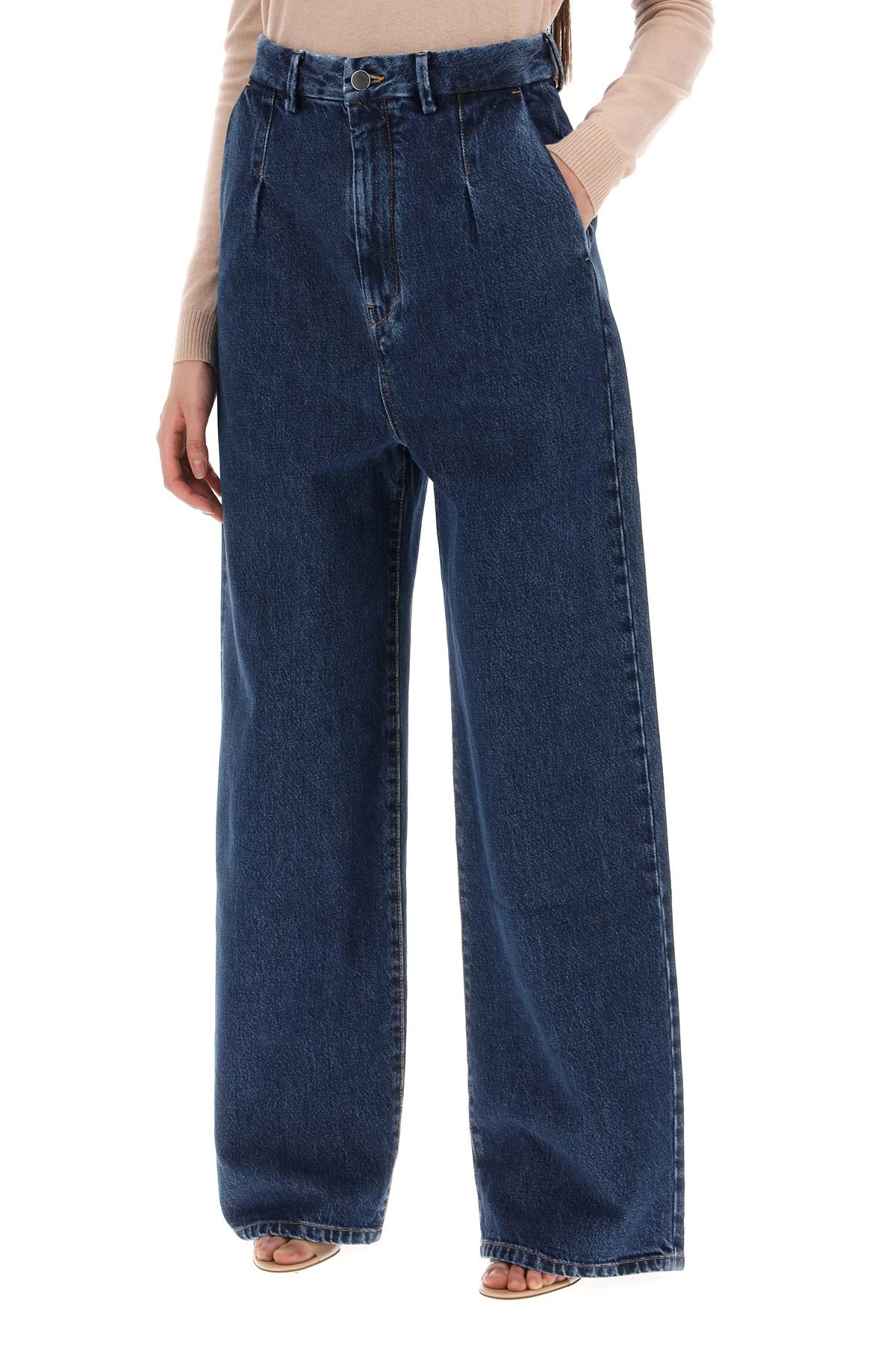Loulou Studio Attu Oversized Jeans Blue-Jeans-Loulou Studio-25-Urbanheer