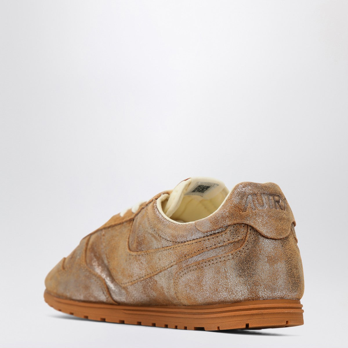 AUTRY Brown/metallic ivory Windspin sneaker