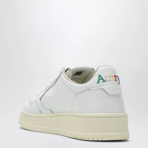 AUTRY Medalist Low sneakers in white leather