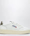 AUTRY Medalist Low sneakers in white/choco leather