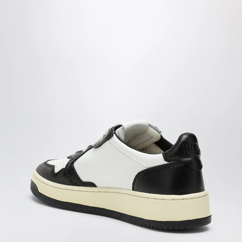 AUTRY Medalist Low white/black leather Sneakers