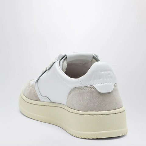 AUTRY White leather Medalist low-top Sneakers