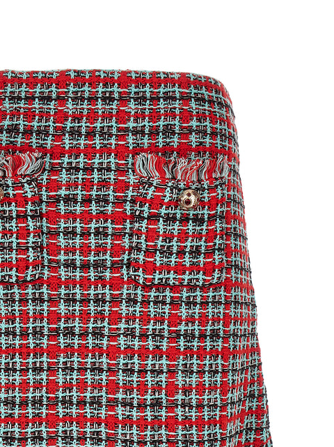 Self-Portrait Tweed Skirt