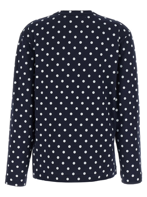 Comme Des Garçons Play Red Emblem T-shirt