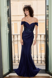AZABACHE-VESTIDOS LARGOS-Ceylan Bcn-NAVY-L-Urbanheer