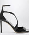 Jimmy Choo Azia sandals in black patent leather