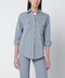 A.P.C. Blue-grey cotton shirt