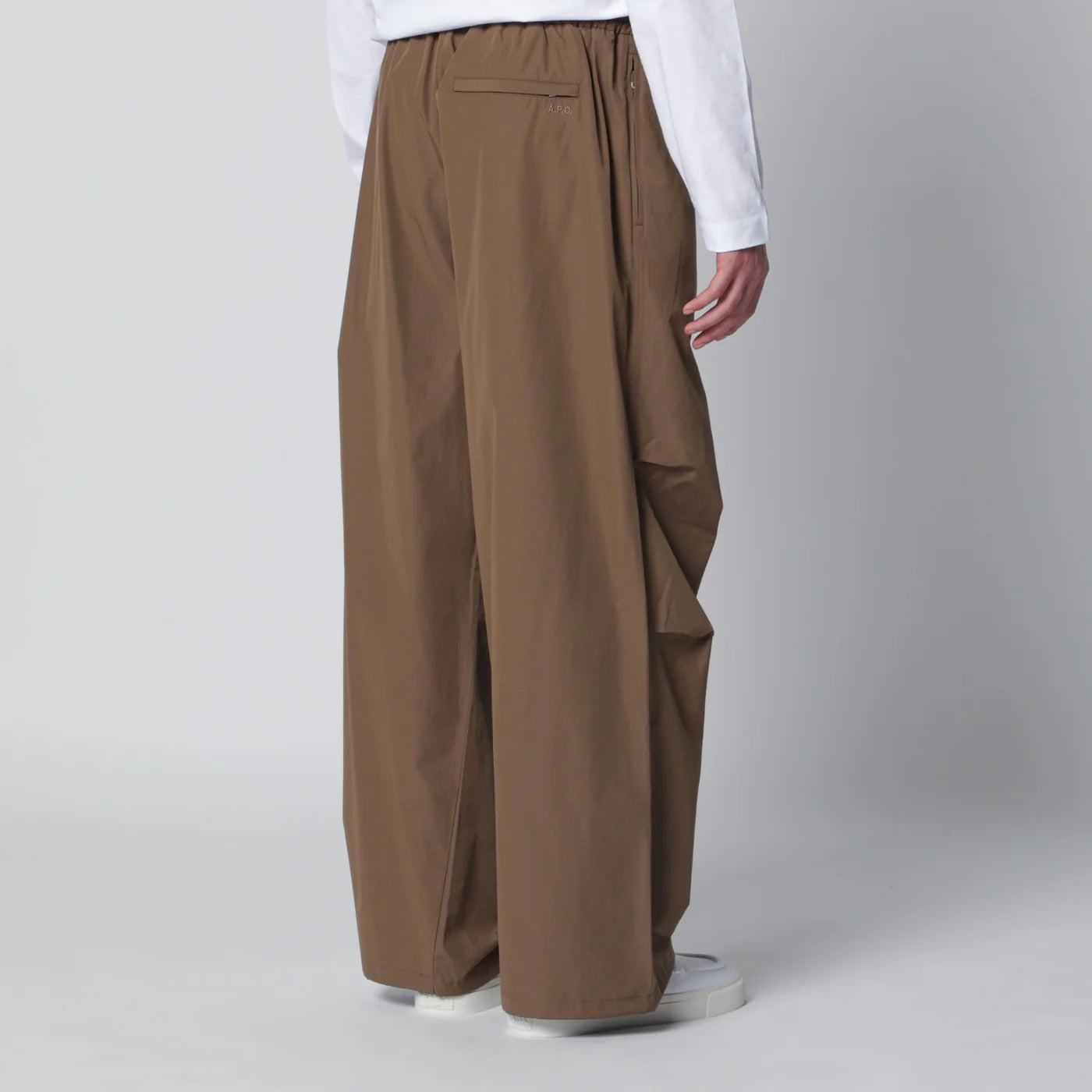 A.P.C. Brown baggy trousers