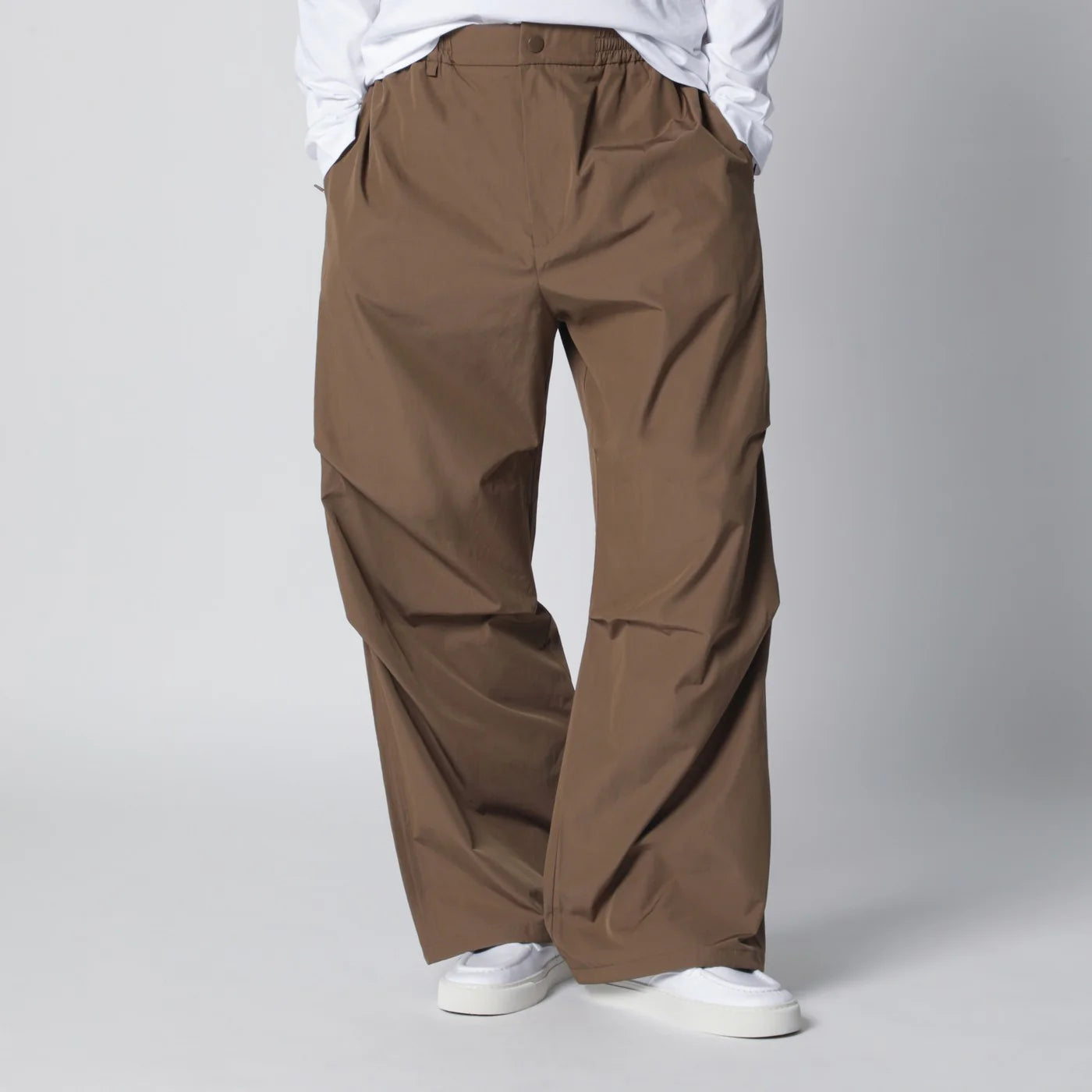 A.P.C. Brown baggy trousers