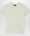 A.P.C. Light yellow crew-neck T-shirt with logo